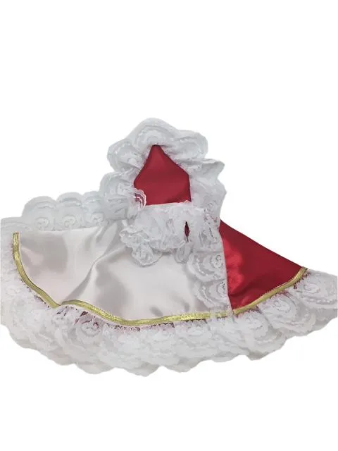 Red Vestment for 16" Infant of Prague (Divino Nino)