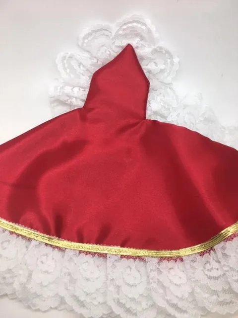 Red Vestment for 16" Infant of Prague (Divino Nino)