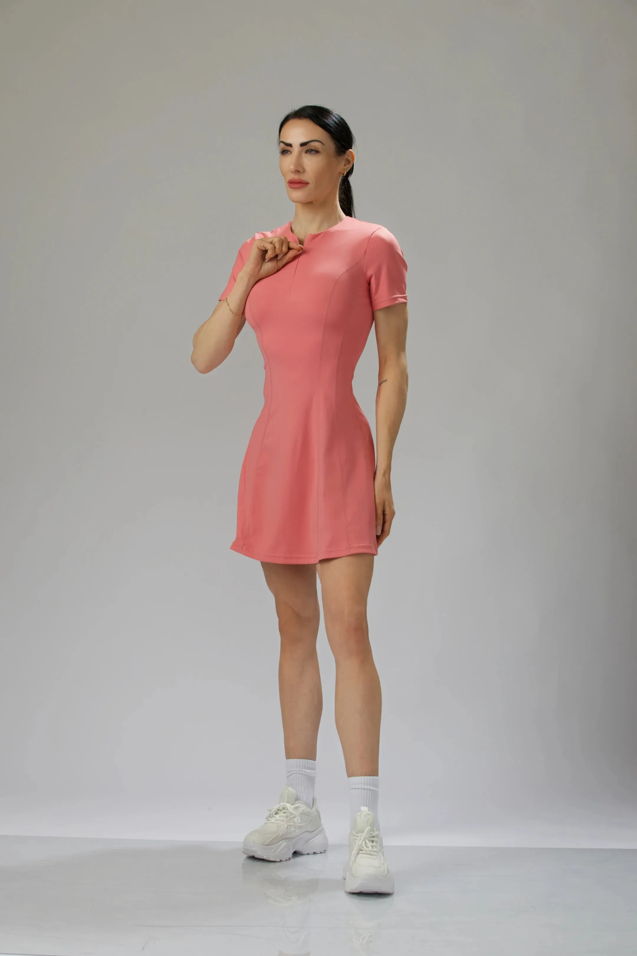 Refined Performance Tennis Dress