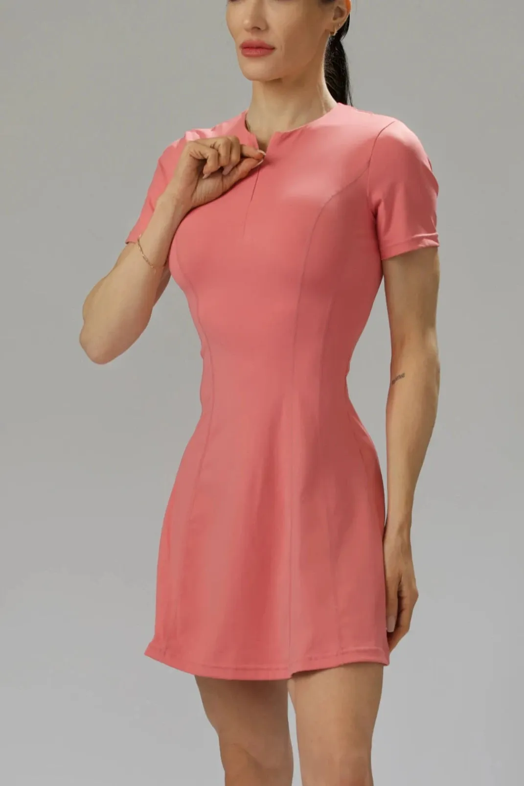 Refined Performance Tennis Dress