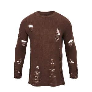 RIPPED HOLE SWEATER