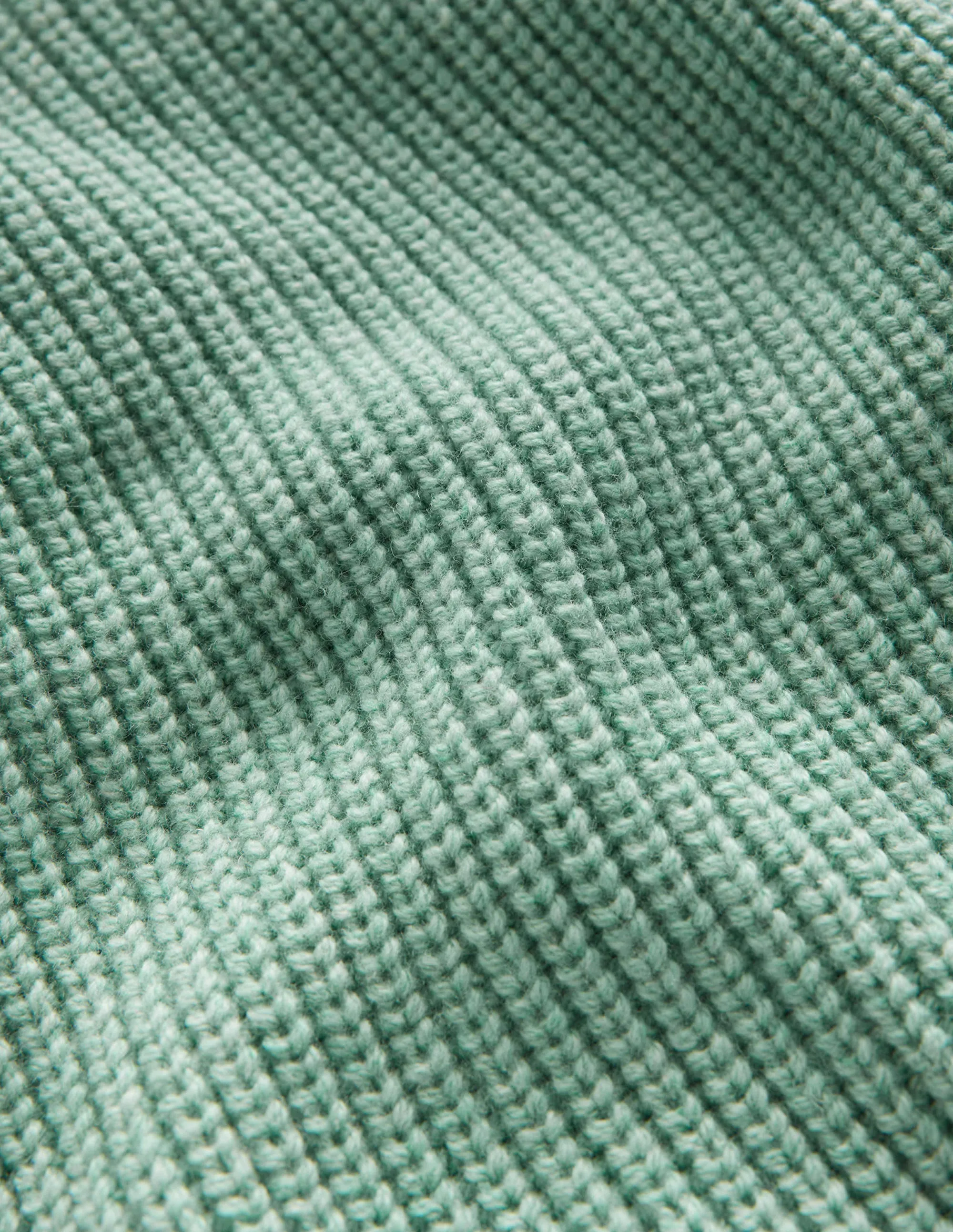 Roll Neck Tank-Green Smoke