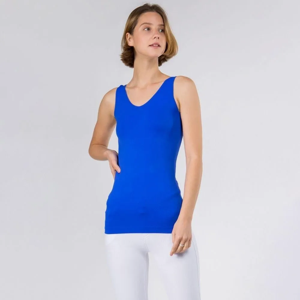 Royal Seamless Reversible Tank Top