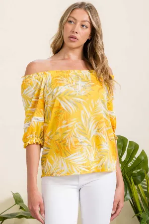 RUFFLE DETAIL PEASANT