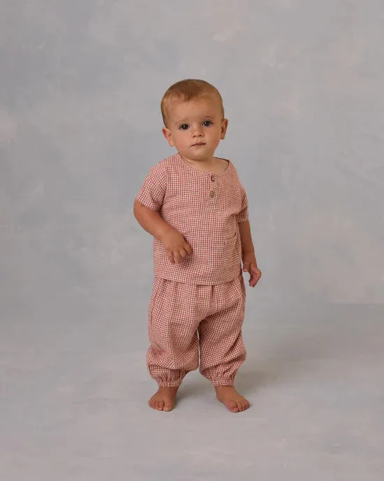 RYLEE   CRU Parachute Pant || Poppy Gingham