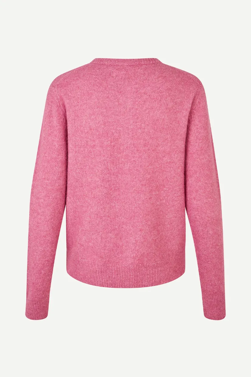 Samsoe Samsoe Nor Short Cardigan - Rose Wine