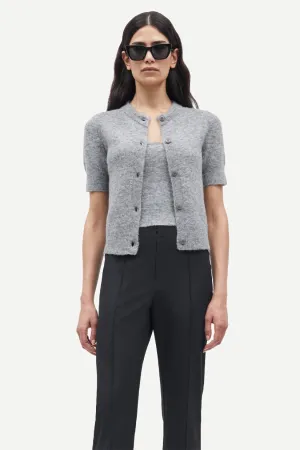 Samsoe Samsoe Sanoura SS Cardigan - Grey Mel