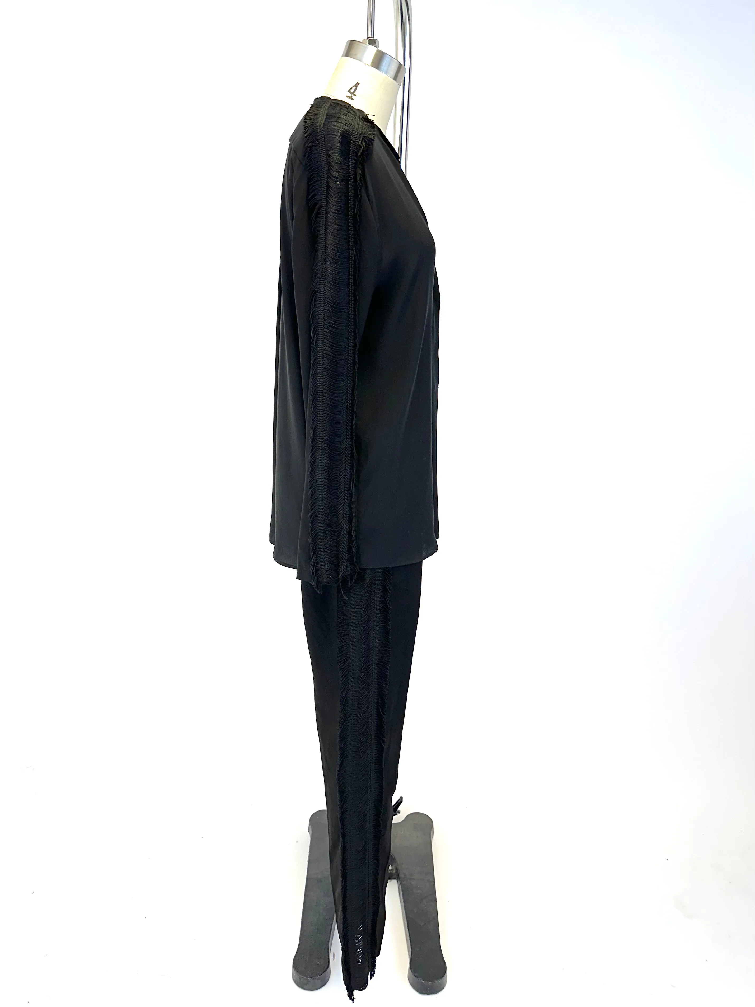 Sandro Fringe Pant Set