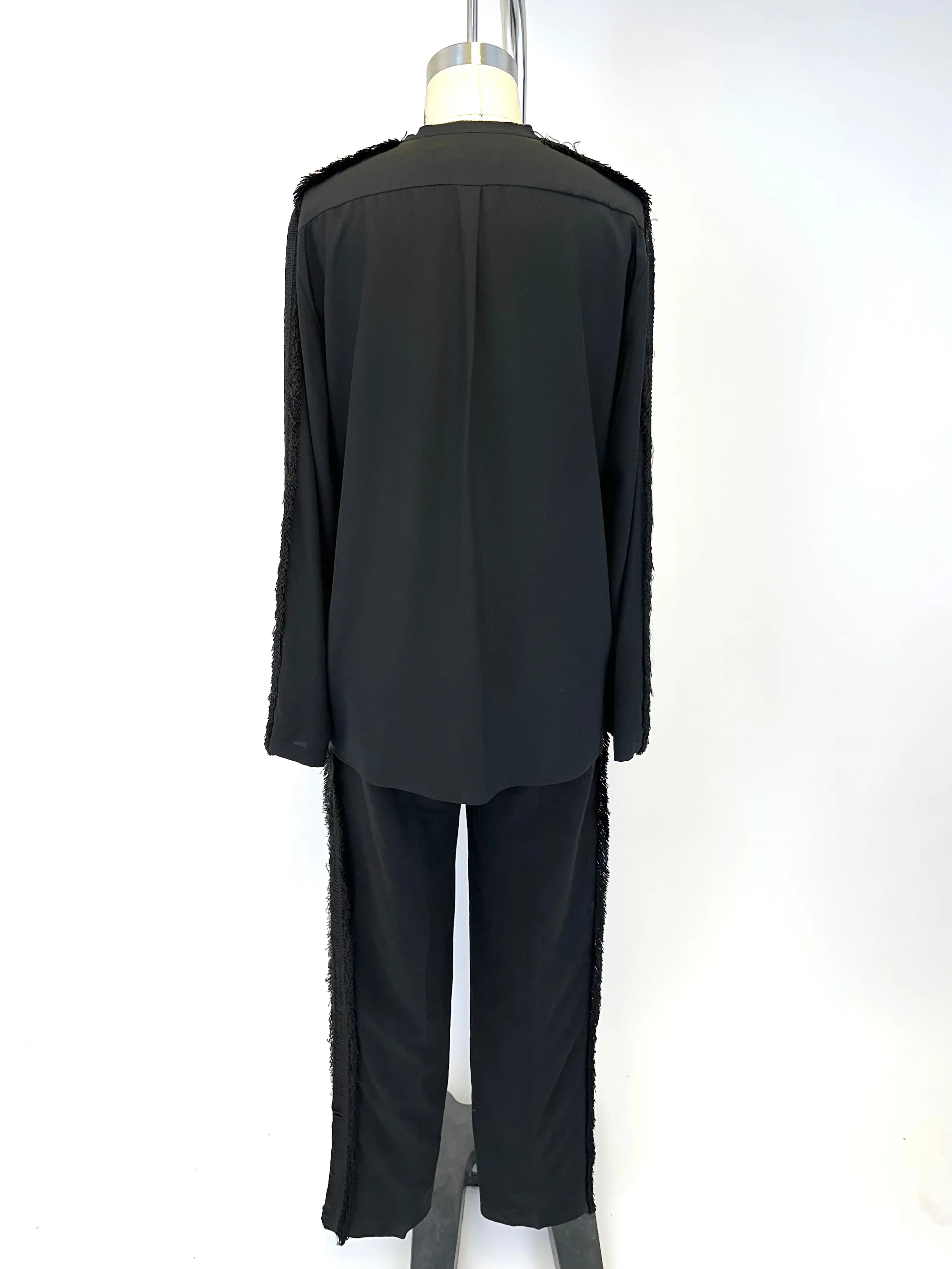 Sandro Fringe Pant Set