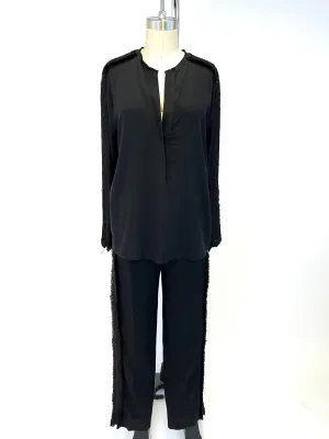 Sandro Fringe Pant Set