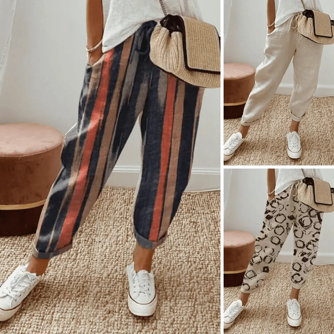 Serene | Elegant Cotton/Linen Pants