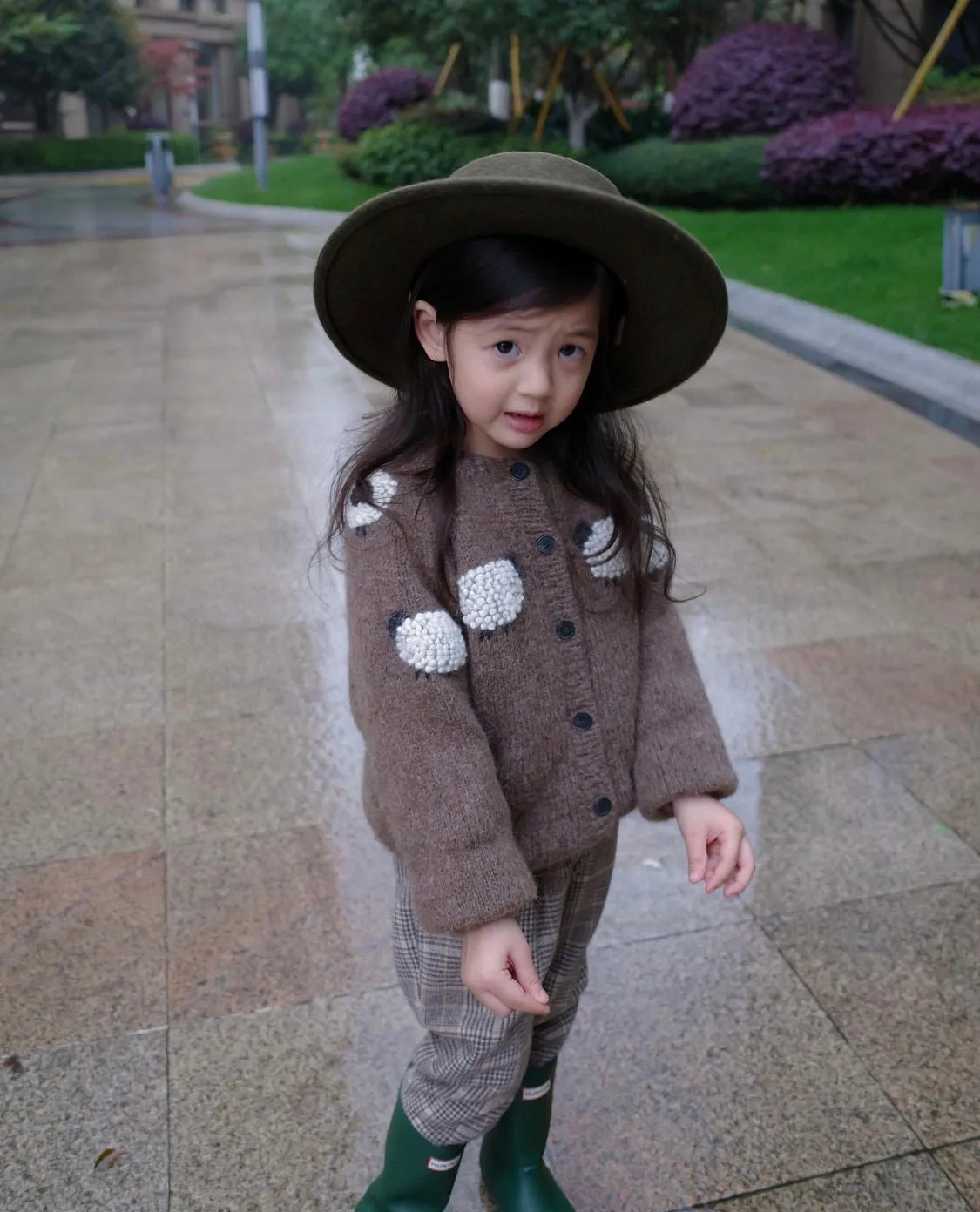 Sheeps cardigan |brown| in stock (12-18m)