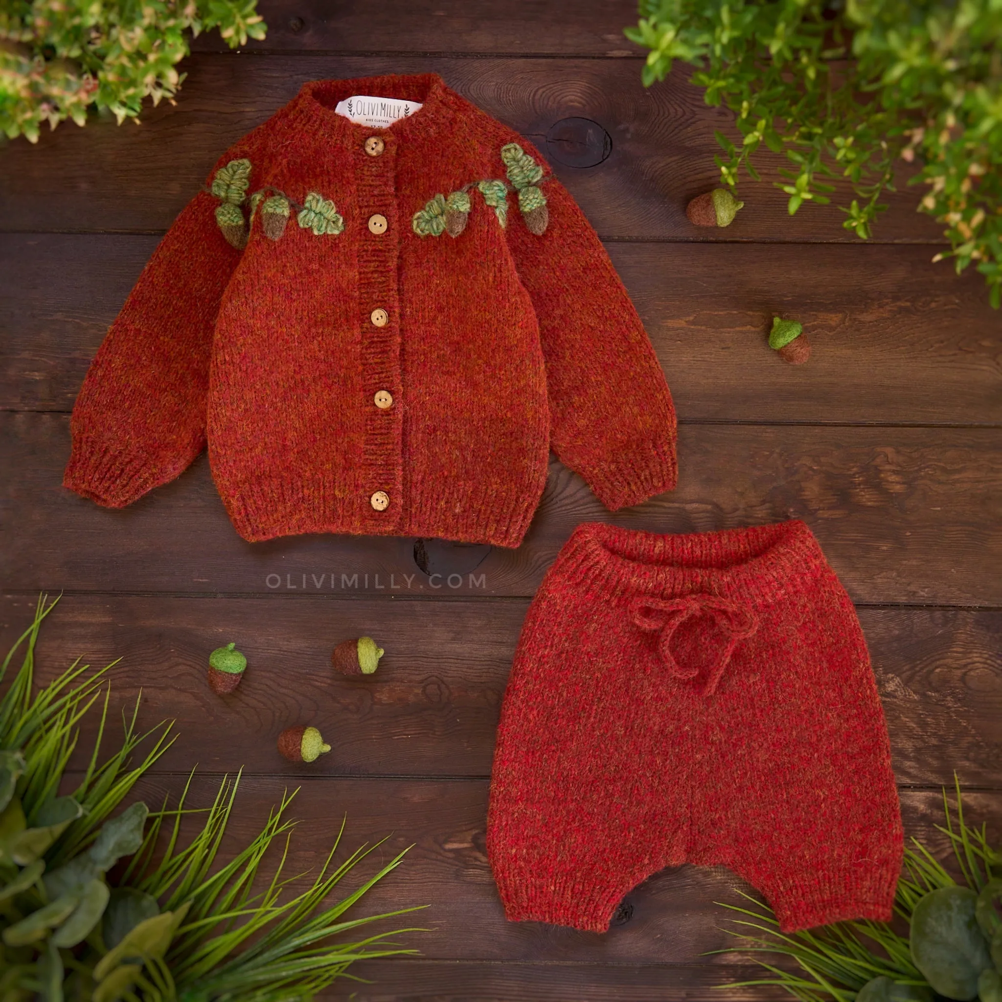 Shorts |red-orange| In Stock (4-5y)