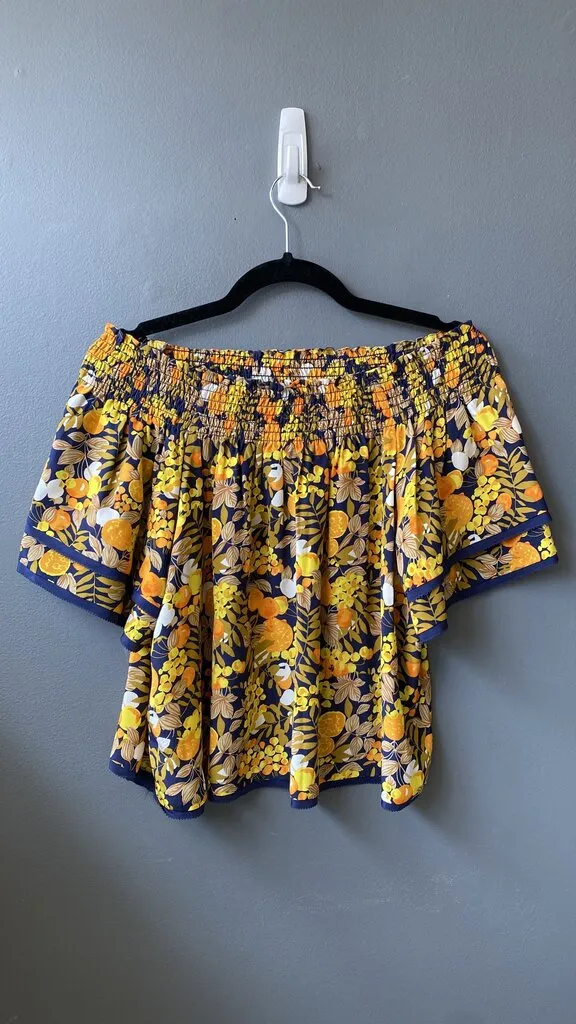 Silk Off the Shoulder Blouse