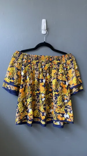 Silk Off the Shoulder Blouse
