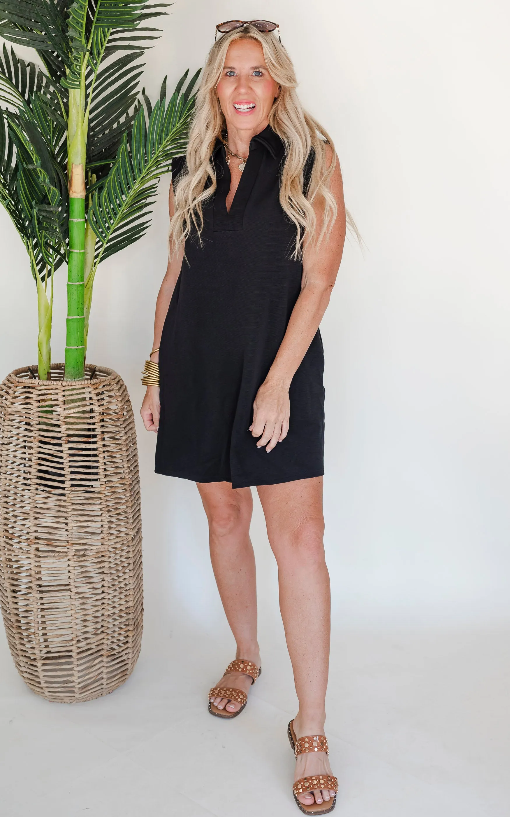 Simply Darling Sleeveless Mini Dress - Final Sale