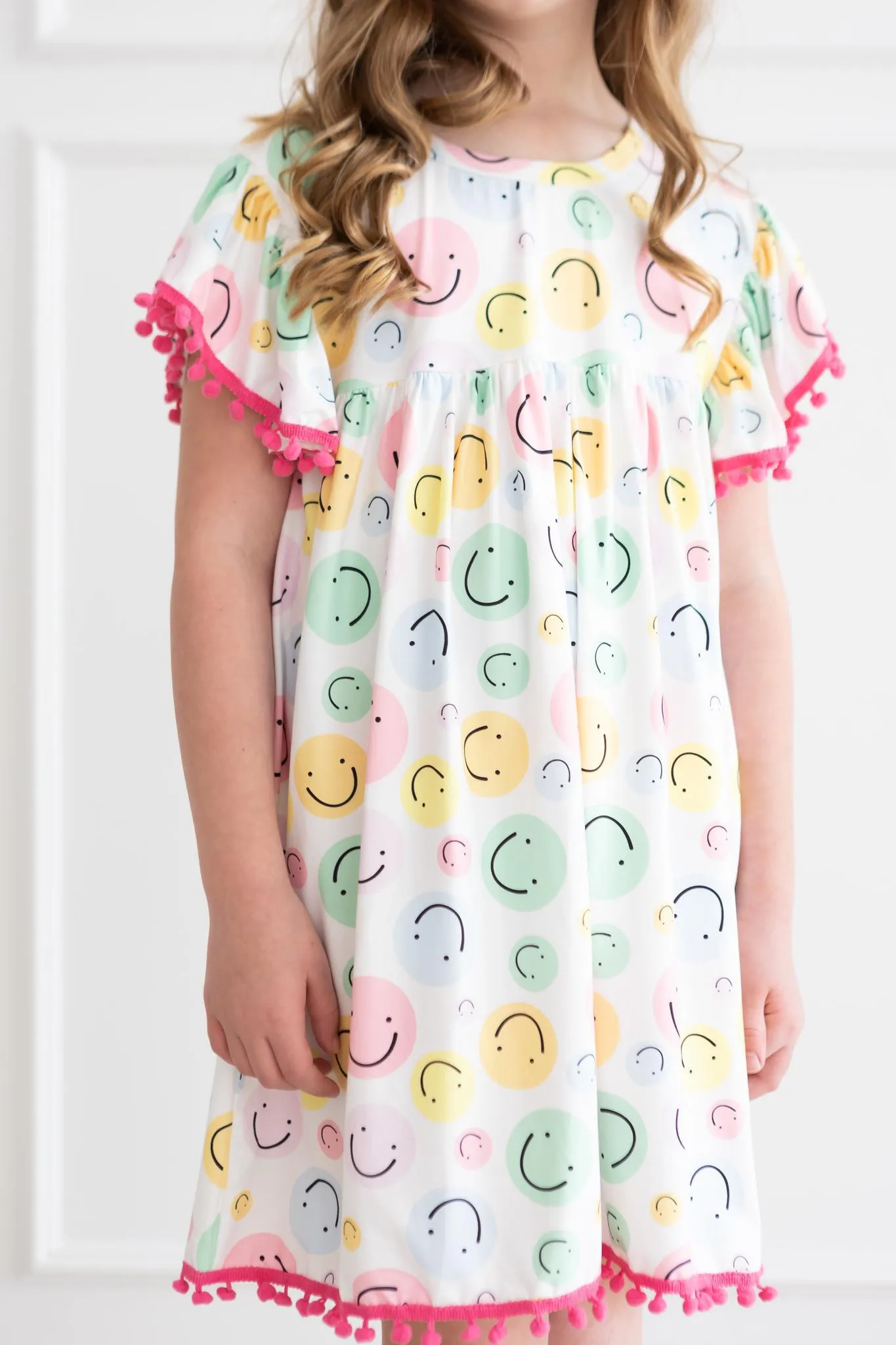 Smile in Style Pom Pom Dress