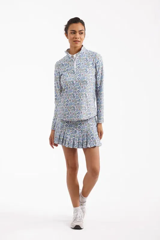 Smith & Quinn Ava Zip Pullover - Spring Sprig