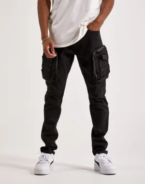Smoke Rise Twill Moto Cargo Pants