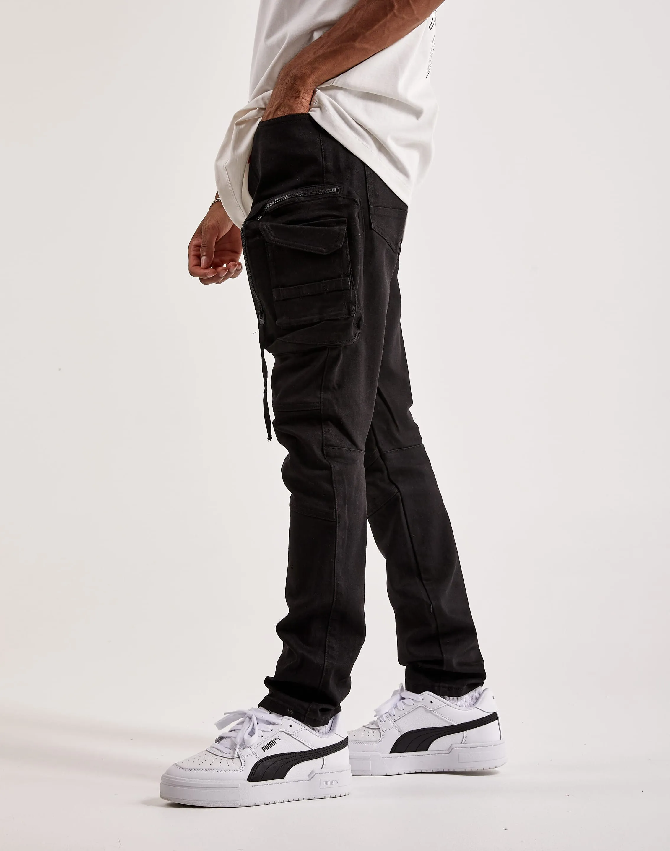 Smoke Rise Twill Moto Cargo Pants