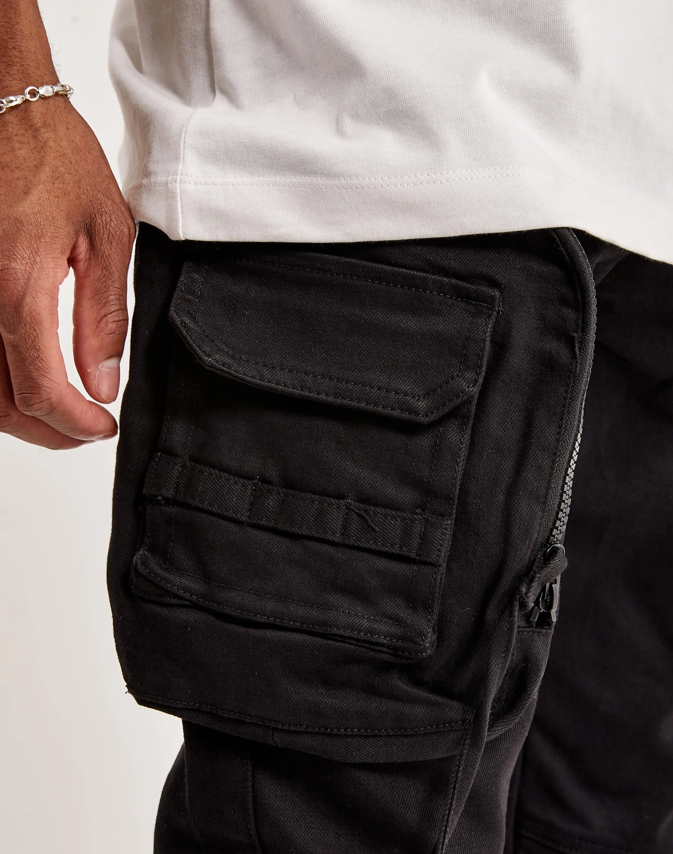 Smoke Rise Twill Moto Cargo Pants
