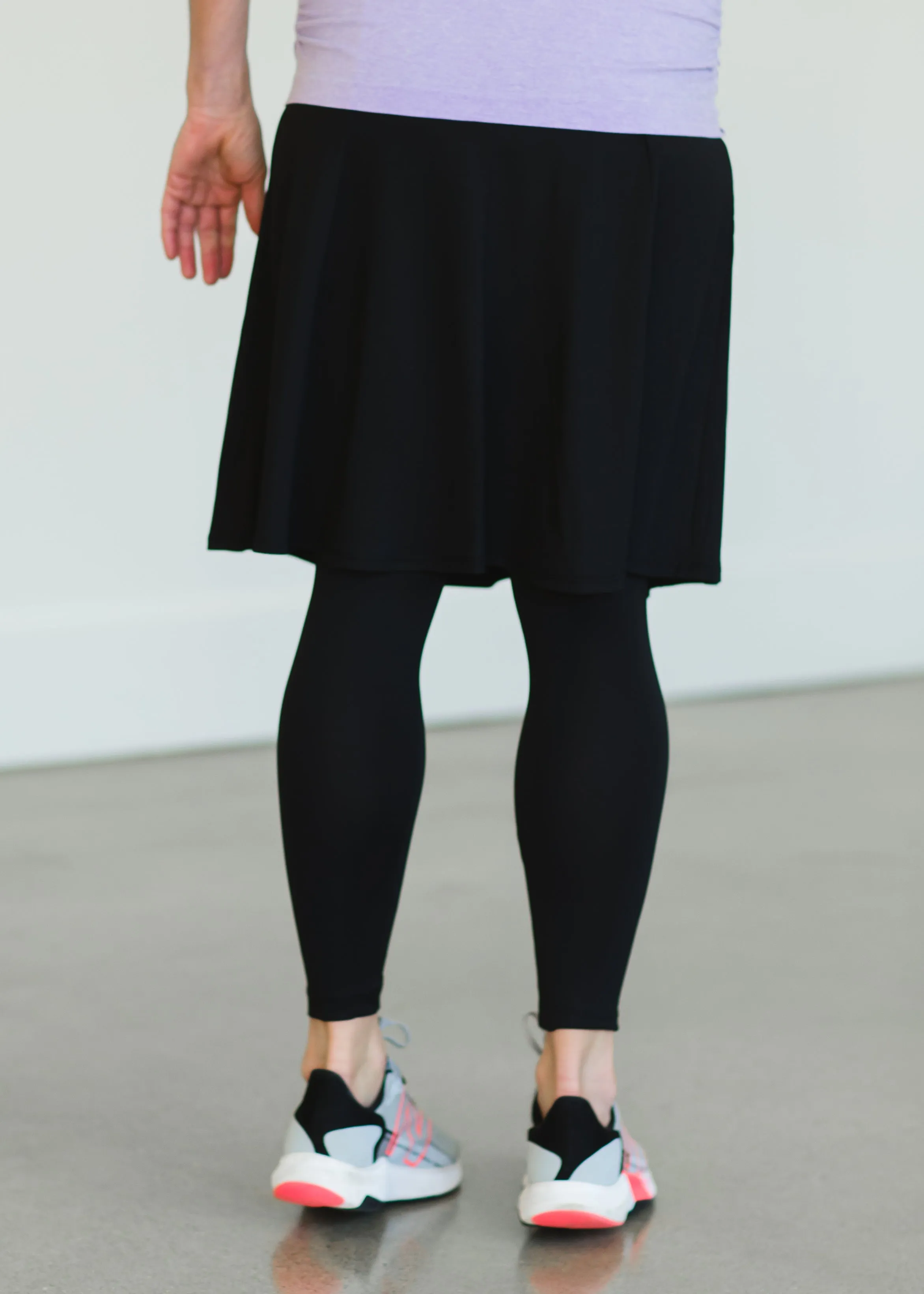 Snoga Black Ballet Athletic Skirt