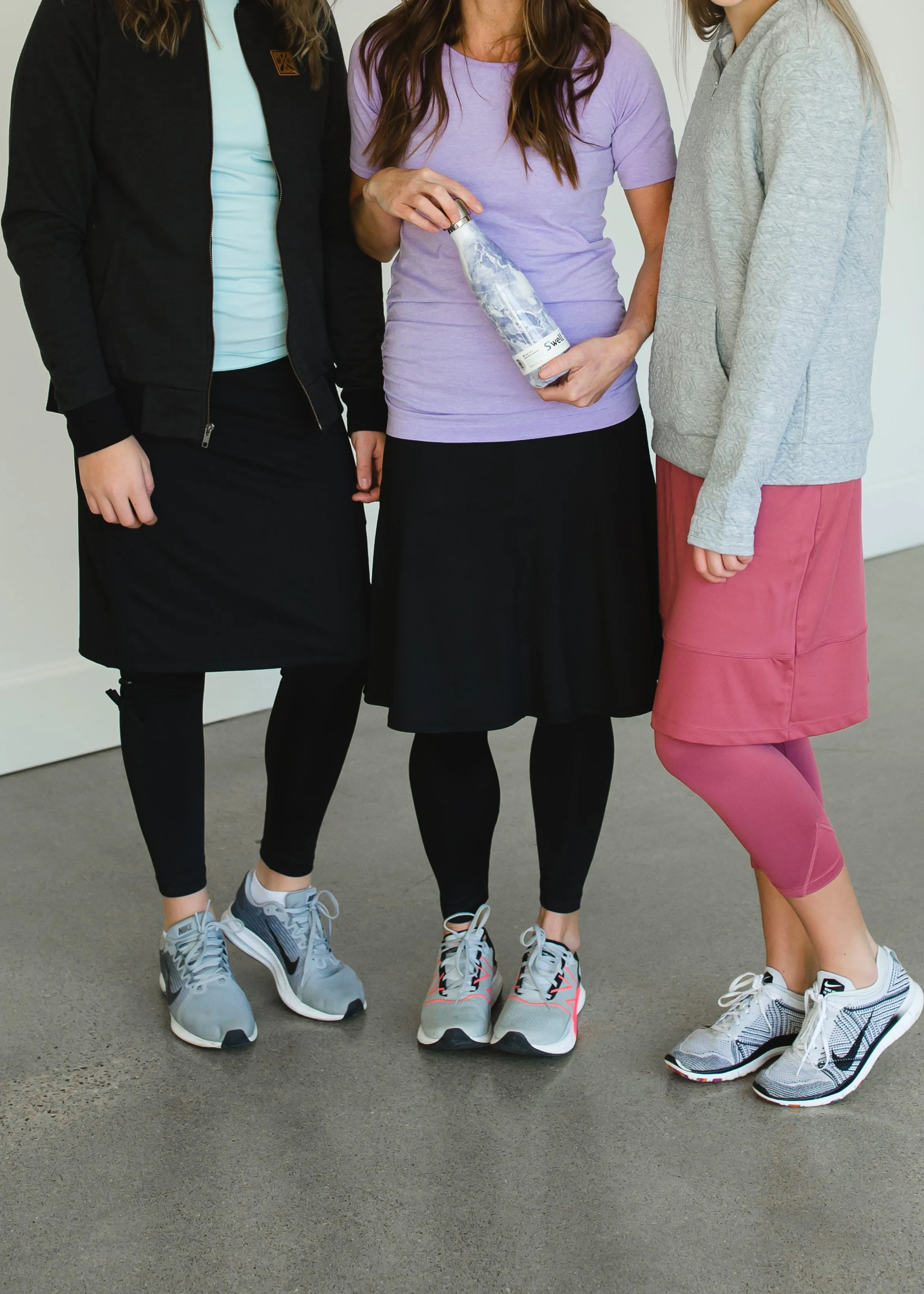 Snoga Black Ballet Athletic Skirt