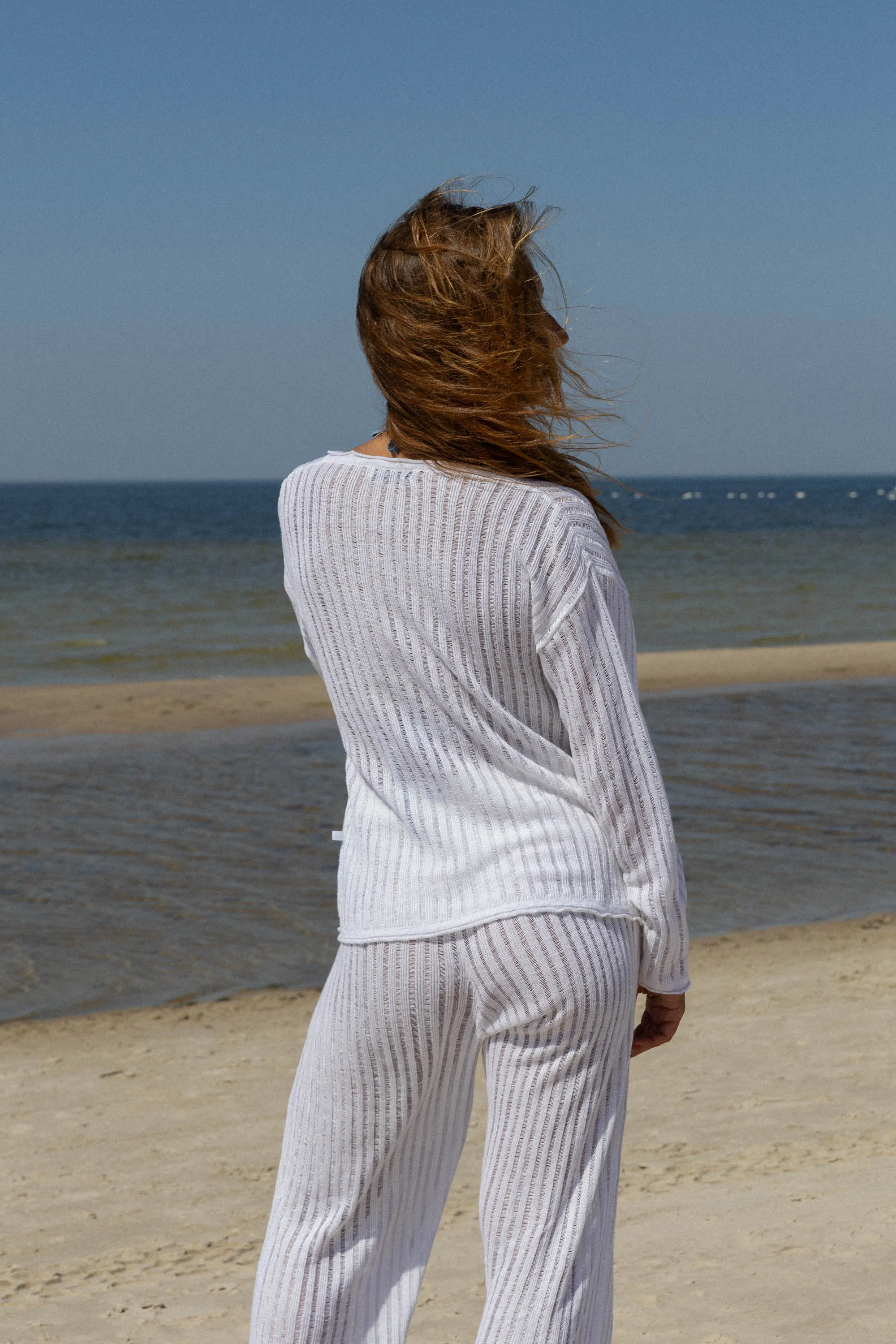 Sole Linen Co-ord White