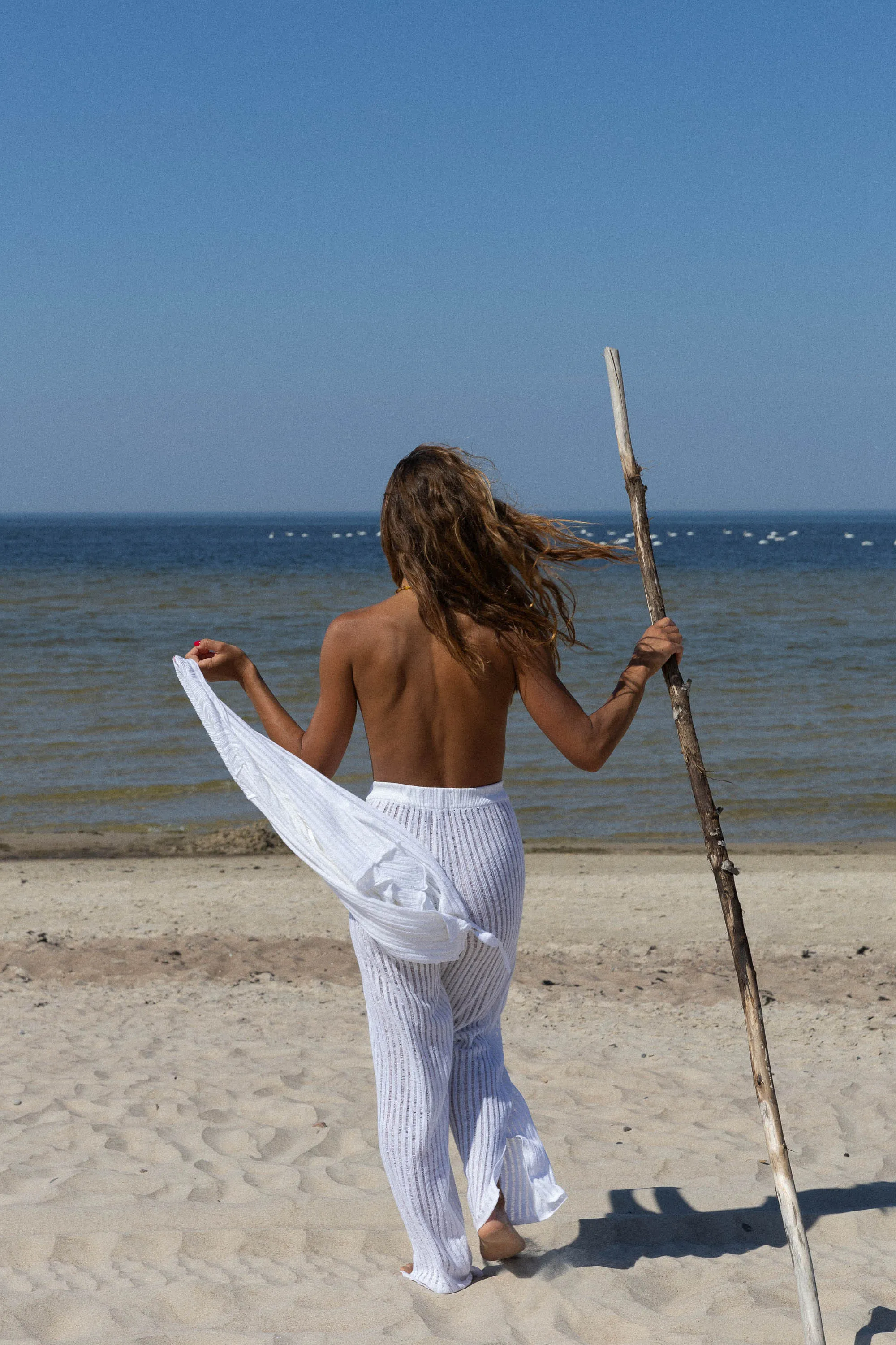 Sole Linen Co-ord White