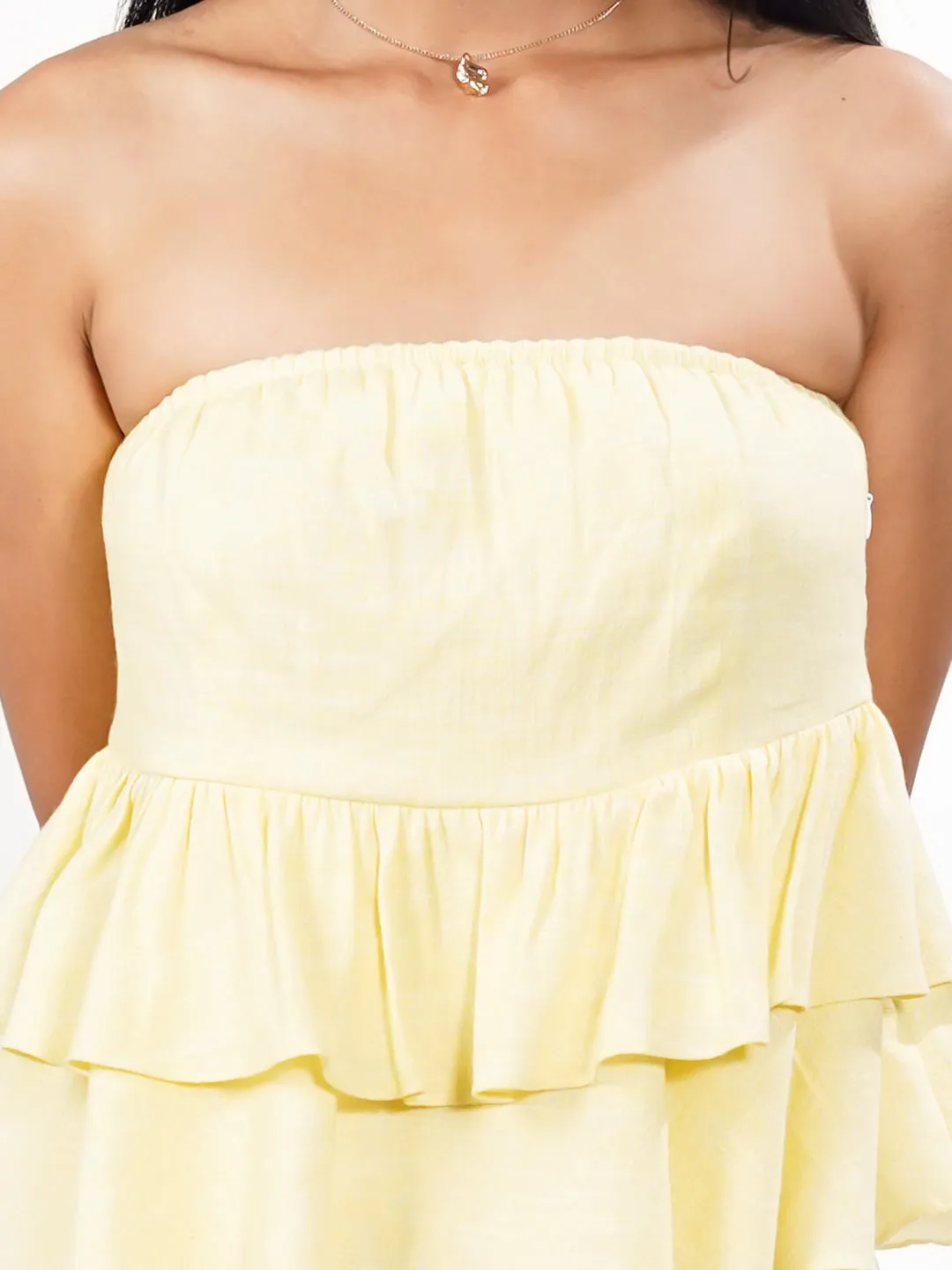 Solid Off Shoulder Top