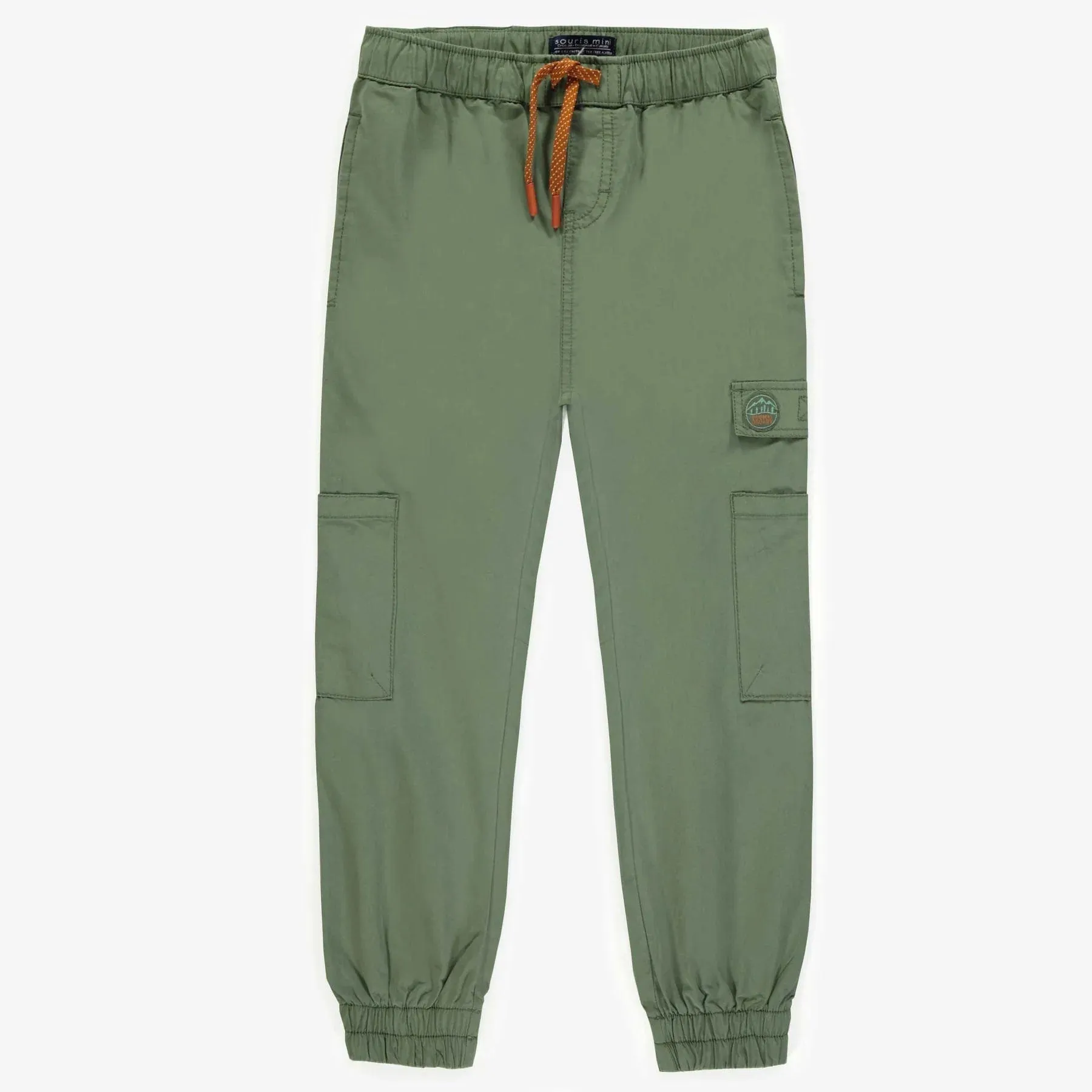 Souris Mini Khaki Canvas Pants