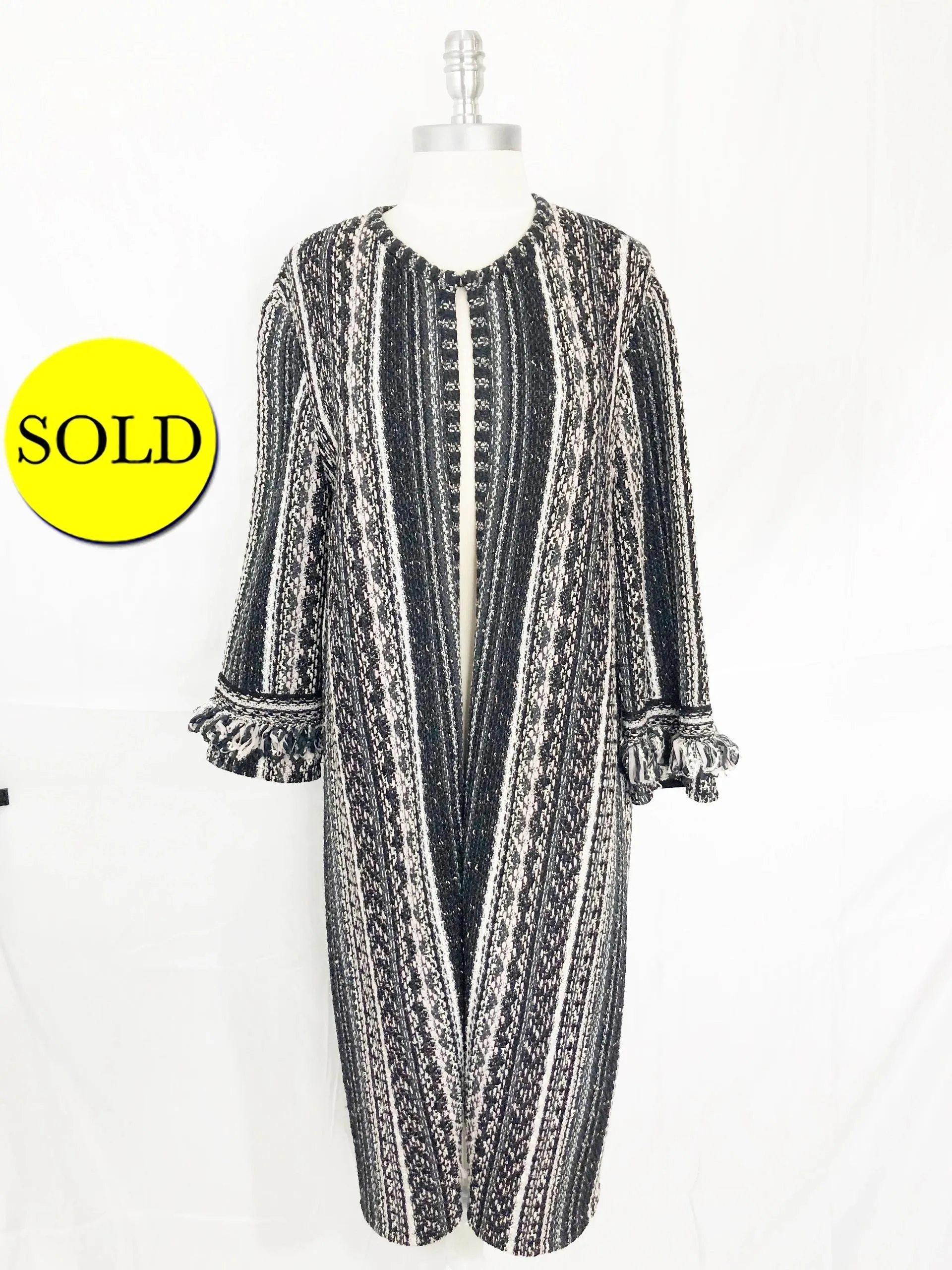 St. John Long Cardigan Sweater Size 12
