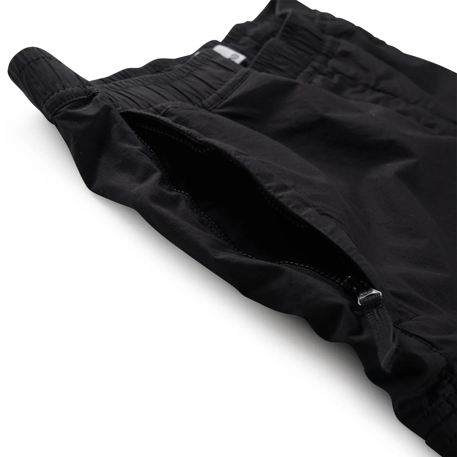 stone island regular fit cargo pants (black)