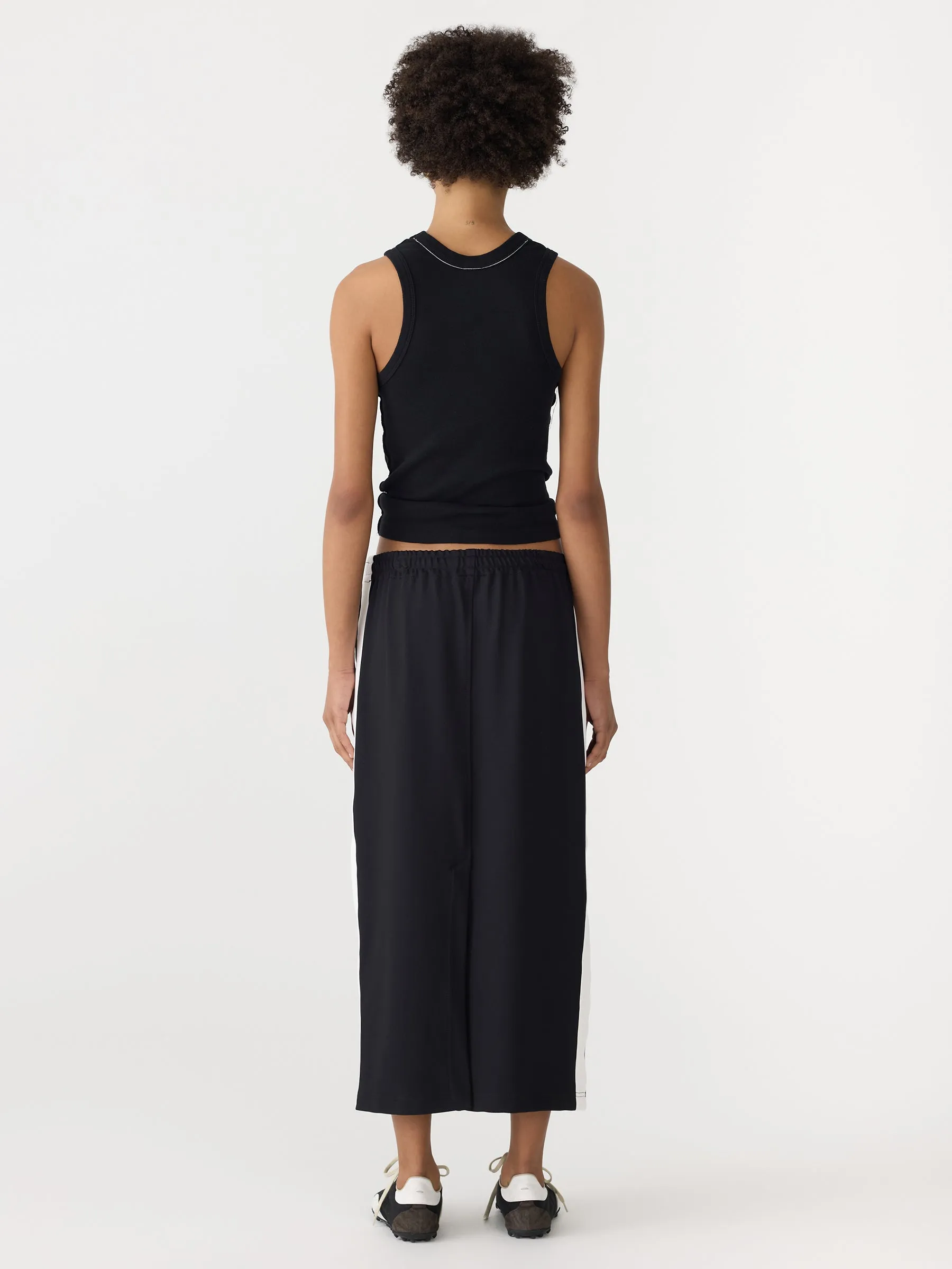 Stretch Twill Pull On Skirt