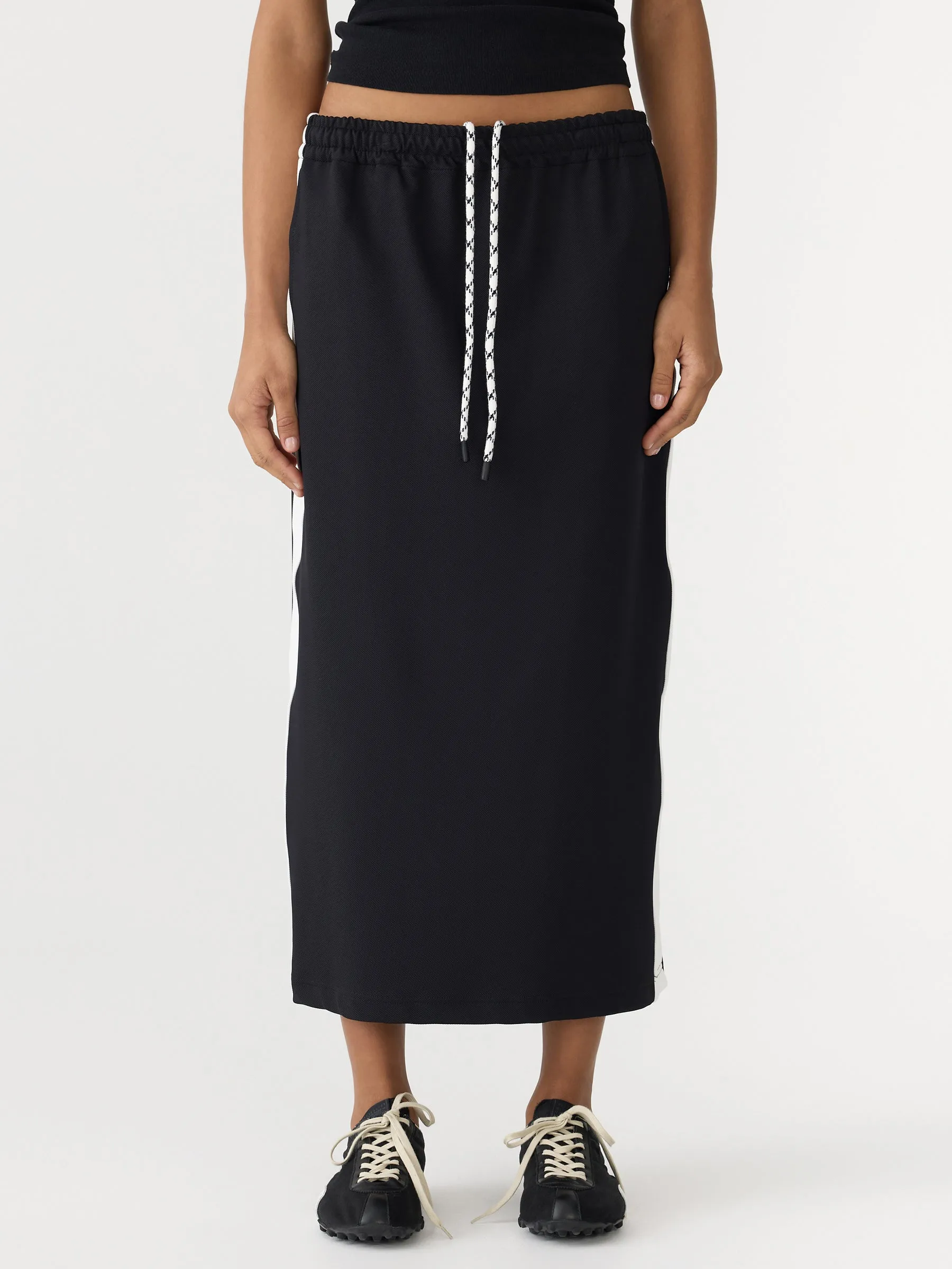 Stretch Twill Pull On Skirt