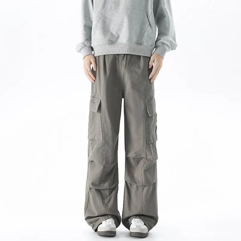 Stylish Belted-Waisted Cargo Pant Featuring Patchwork Design