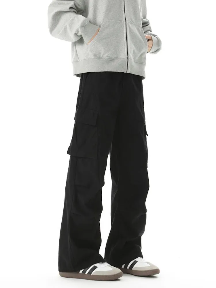 Stylish Belted-Waisted Cargo Pant Featuring Patchwork Design