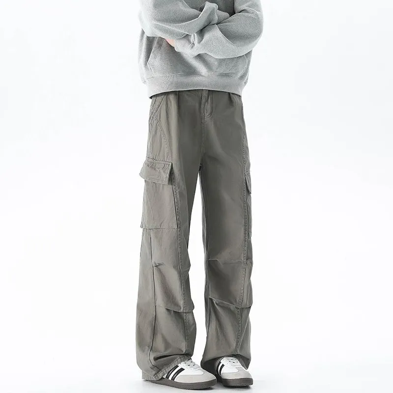 Stylish Belted-Waisted Cargo Pant Featuring Patchwork Design