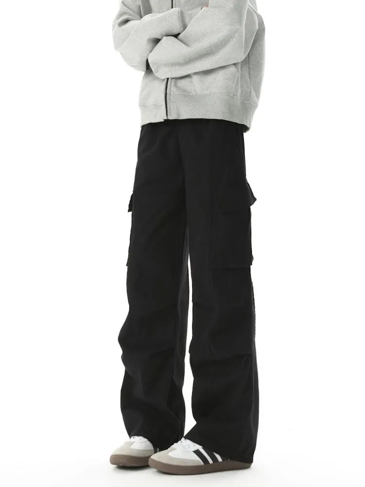 Stylish Belted-Waisted Cargo Pant Featuring Patchwork Design