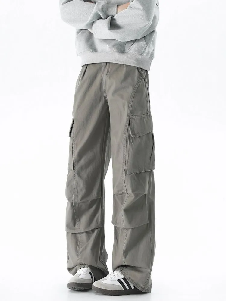 Stylish Belted-Waisted Cargo Pant Featuring Patchwork Design