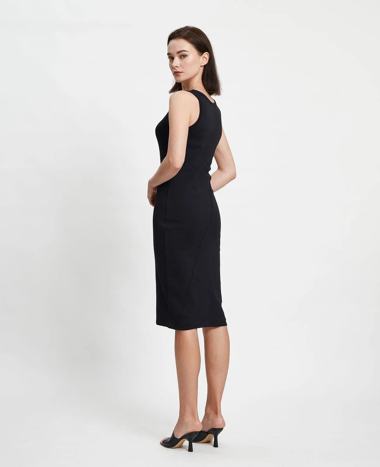 Supima Ribbed Tank Dress
