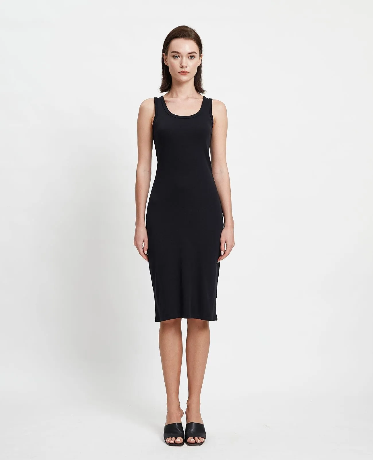 Supima Ribbed Tank Dress