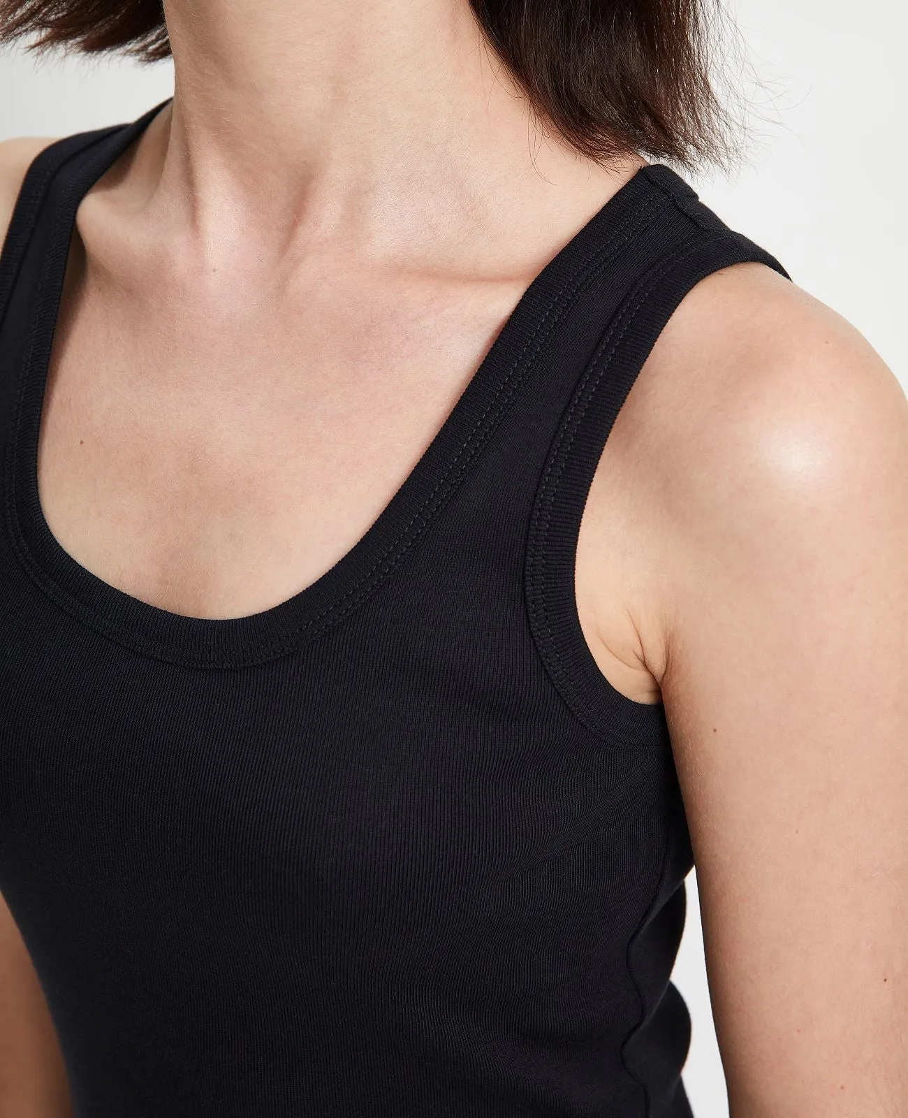 Supima Ribbed Tank Dress