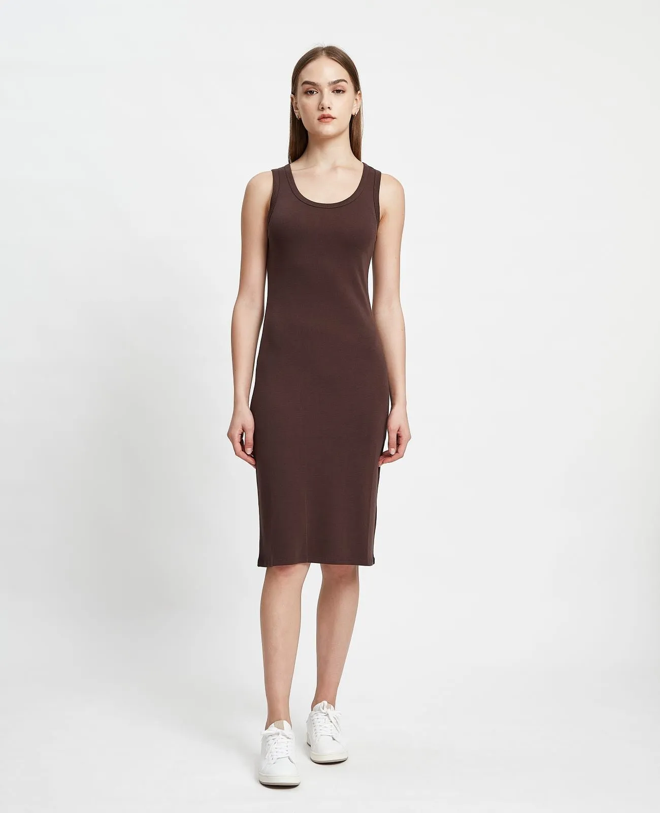Supima Ribbed Tank Dress
