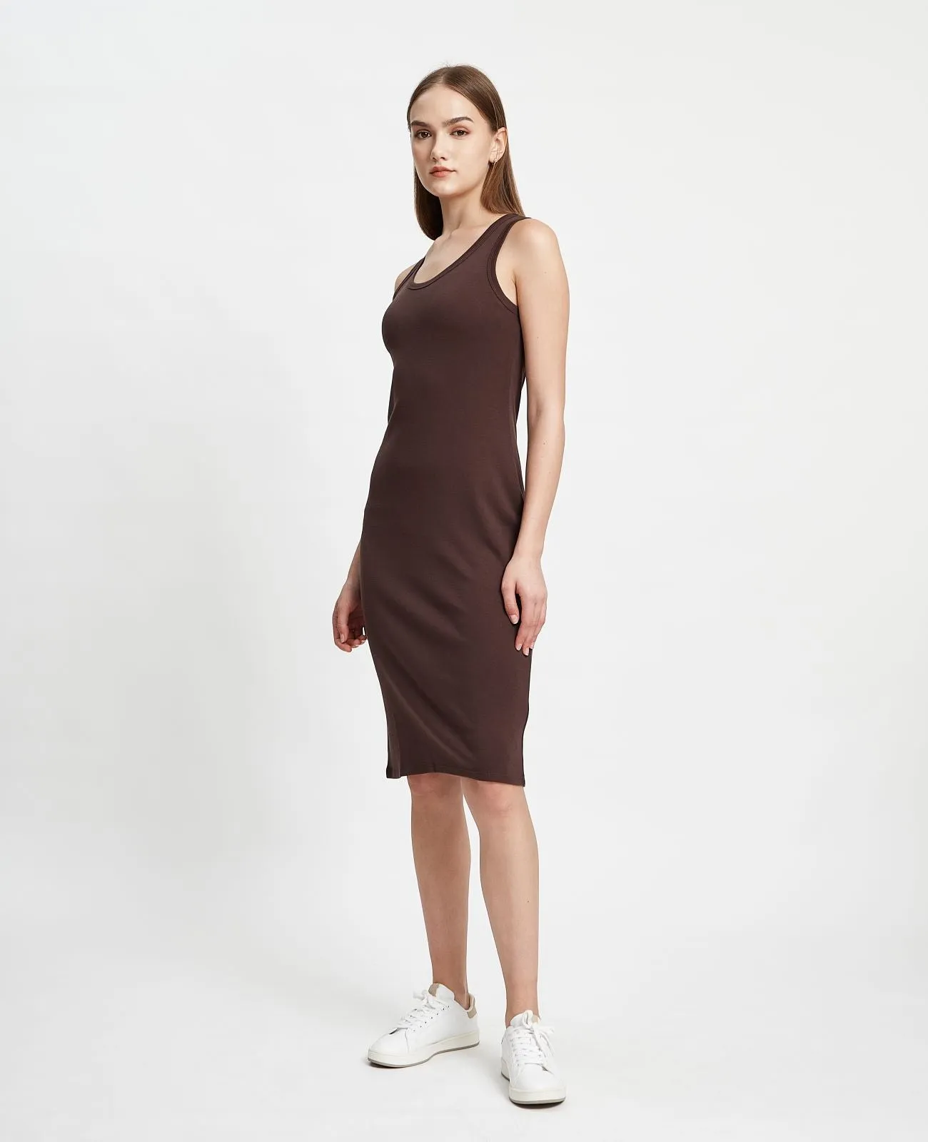 Supima Ribbed Tank Dress