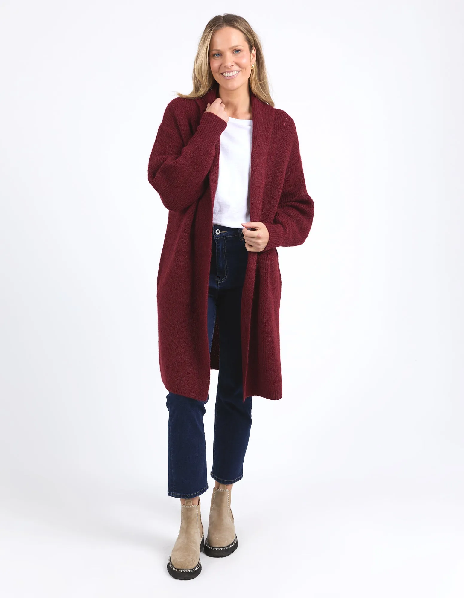 Sylvie Longline Cardi