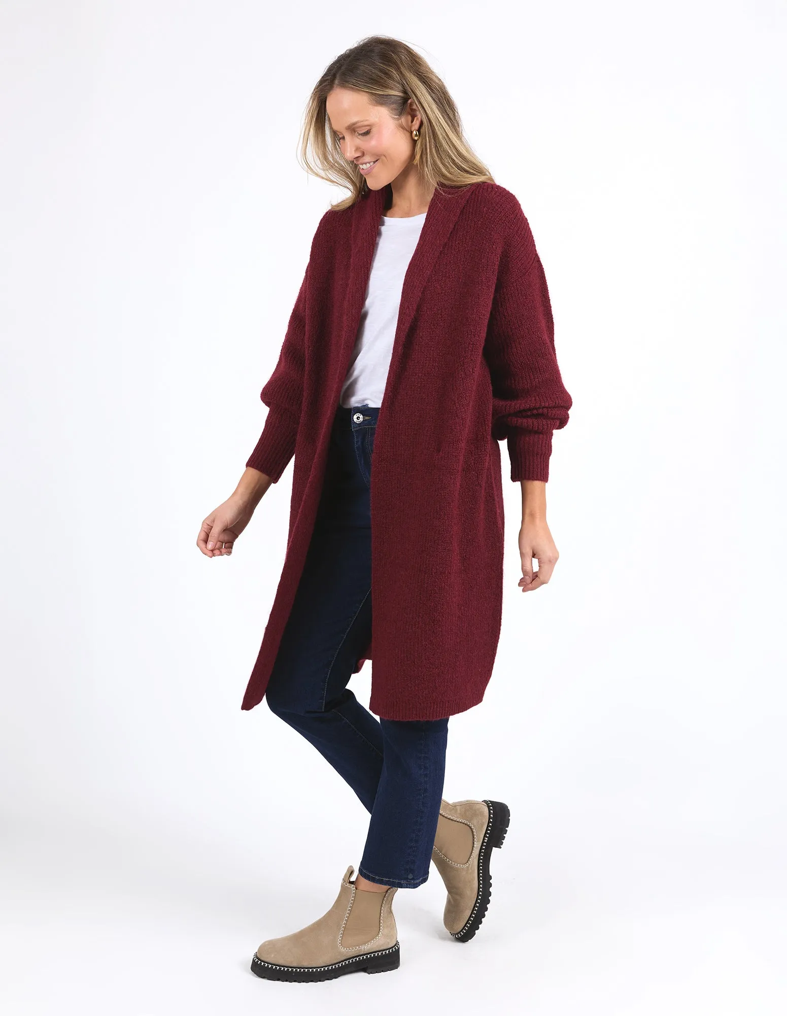 Sylvie Longline Cardi
