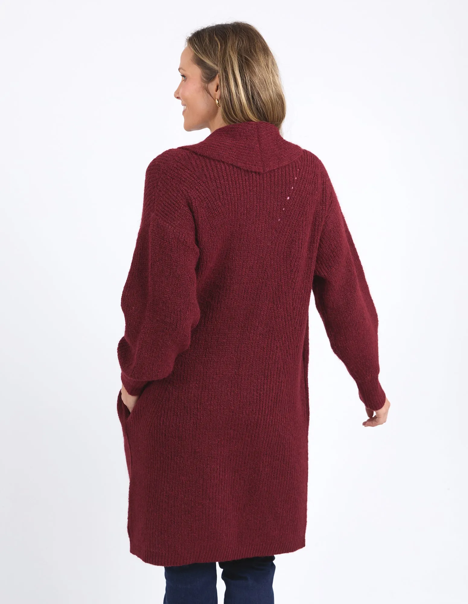 Sylvie Longline Cardi