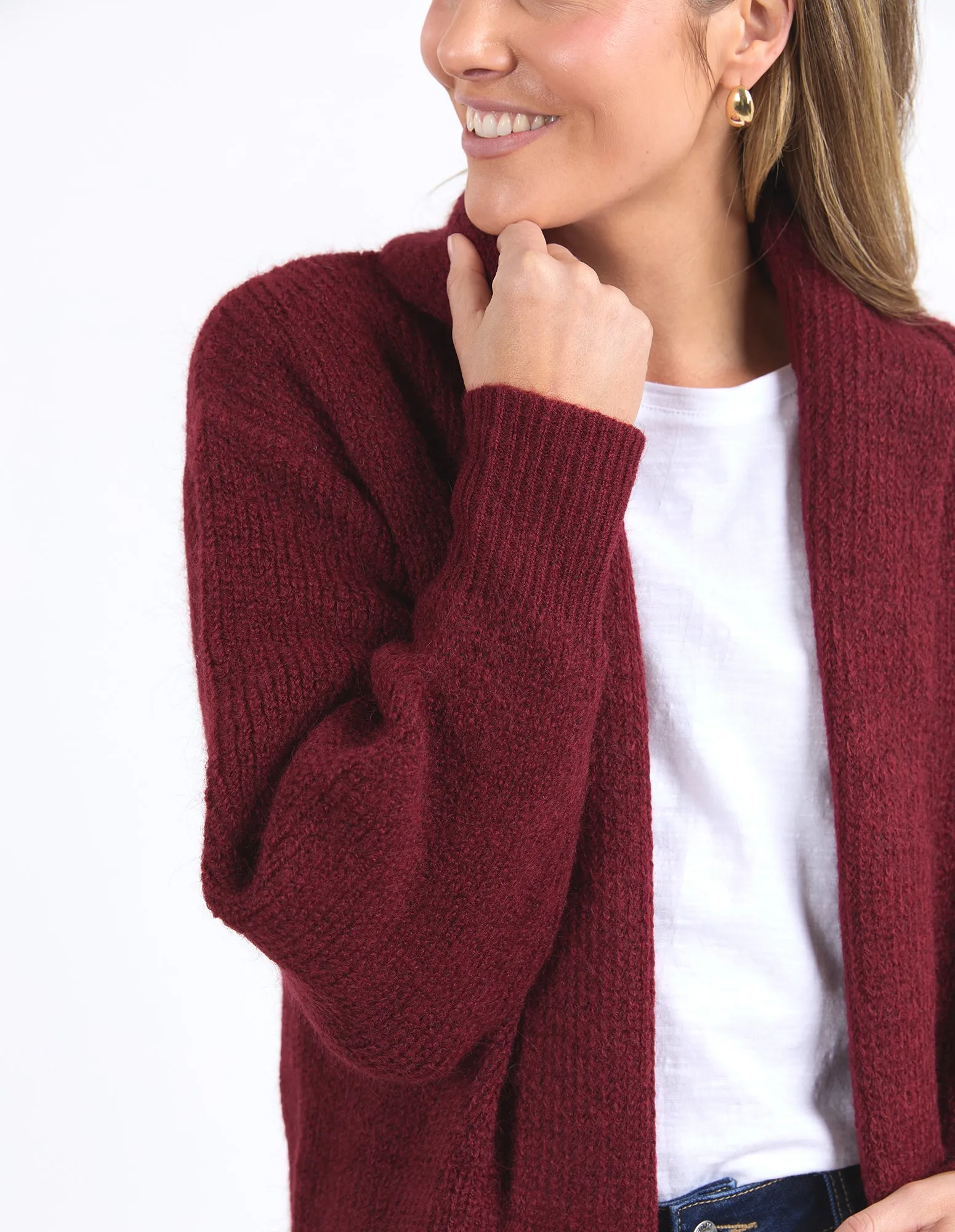 Sylvie Longline Cardi