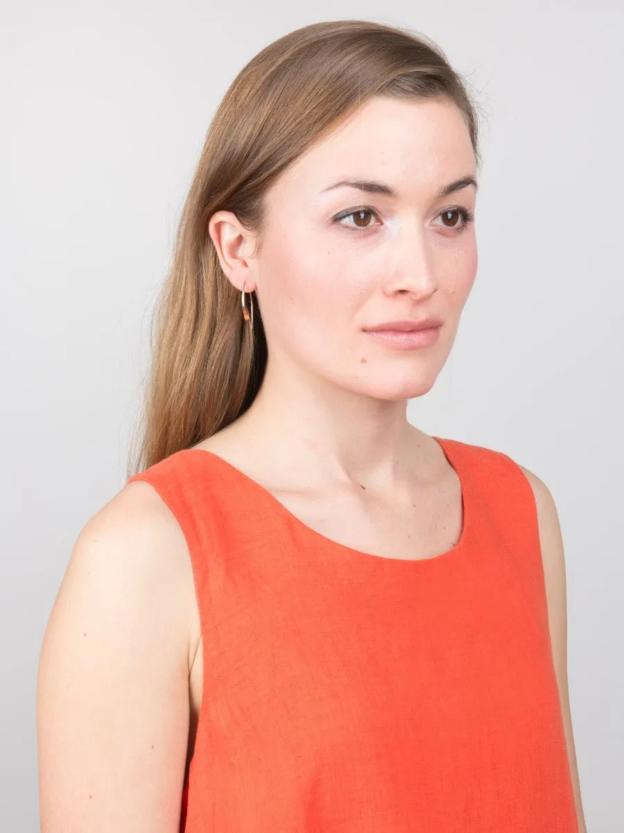tank dress - paprika
